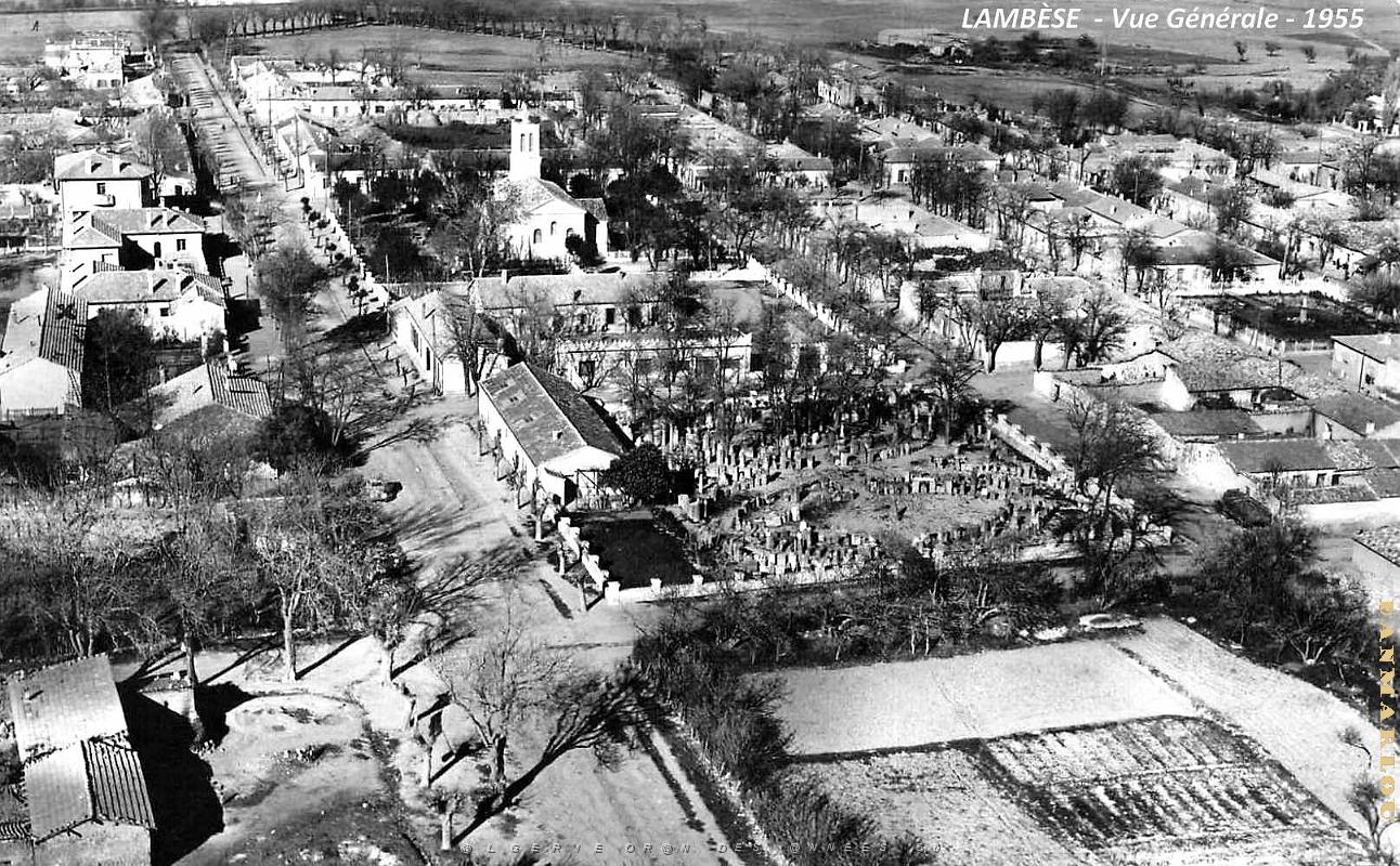 Lambese - Vue Generale Aerienne- 1955.jpg